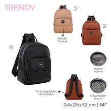 Cargar imagen en el visor de la galería, MOCHILA TRENDY 31055