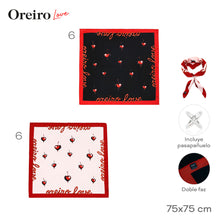 Cargar imagen en el visor de la galería, PAÑUELO SEDA LAS OREIRO 31146