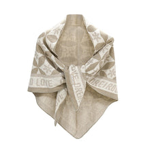 Cargar imagen en el visor de la galería, BUFANDA TRIANGULAR OREIRO LOVE 31168