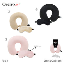 Cargar imagen en el visor de la galería, SET DE VIAJE OREIRO ALMOHADA Y ANTIFAZ 31348