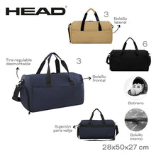 Cargar imagen en el visor de la galería, BOLSO DEPORTIVO HEAD 31626
