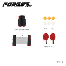 Cargar imagen en el visor de la galería, SET X3 PING-PONG TENNIS FOREST 31780