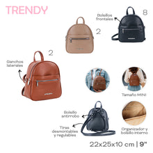 Cargar imagen en el visor de la galería, MOCHILA TRENDY 31838