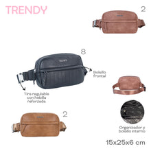 Cargar imagen en el visor de la galería, RIÑONERA TRENDY 31842