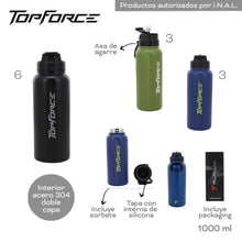 Cargar imagen en el visor de la galería, BOTELLA TERMICA TOP FORCE 31854