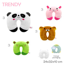 Cargar imagen en el visor de la galería, ALMOHADA VIAJE INFANTIL TRENDY 32154