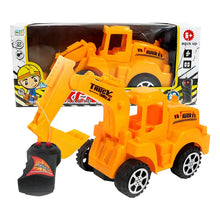 Cargar imagen en el visor de la galería, CAMION DE CONSTRUCCION A RADIO CONTROL 24X11X9CM 50049 (AMARILLO)