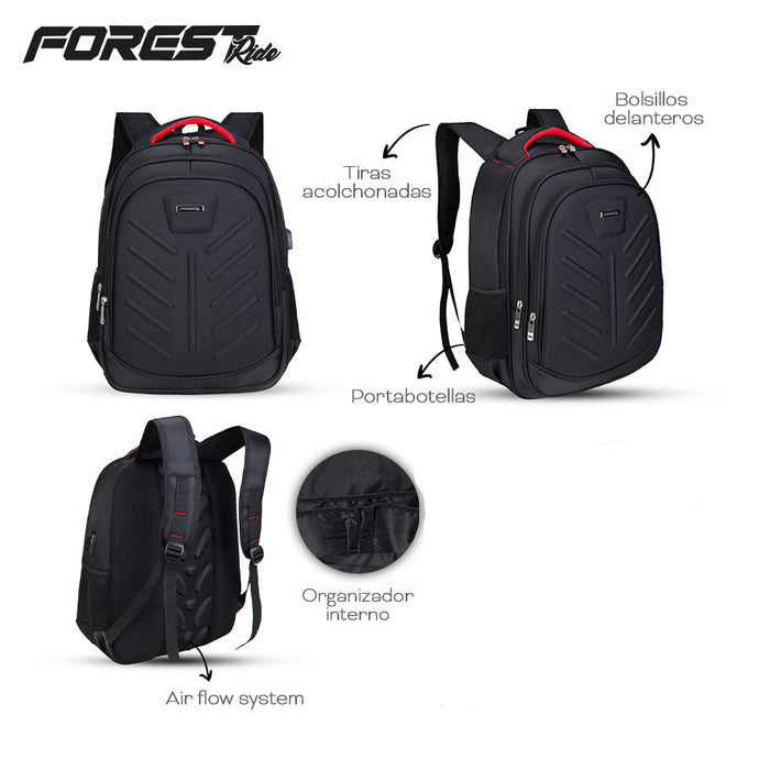 MOCHILA PORTA NOTEBOOK FOREST 50796-50472-51399-51465