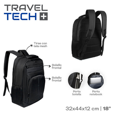 MOCHILA PORTANOTEBOOK TRAVEL TECH 53014