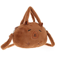 Cargar imagen en el visor de la galería, CARTERITA PELUCHE CAPIBARA 53716