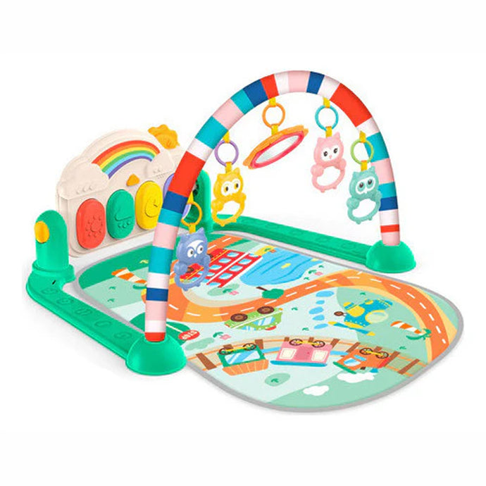 GIMNASIO INTERACTIVO DE ARCOIRIS PARA BEBE 36X9X29 55722