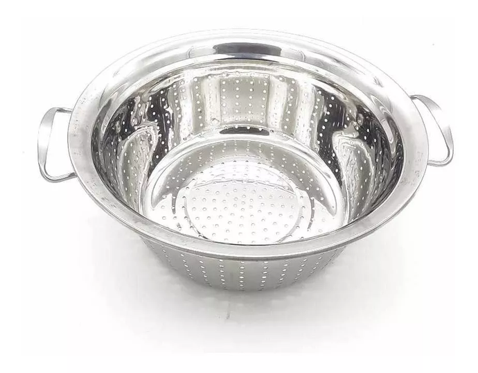 COLADOR 22CM ACERO INOX. ASA ACERO 57915275 REF CR15275