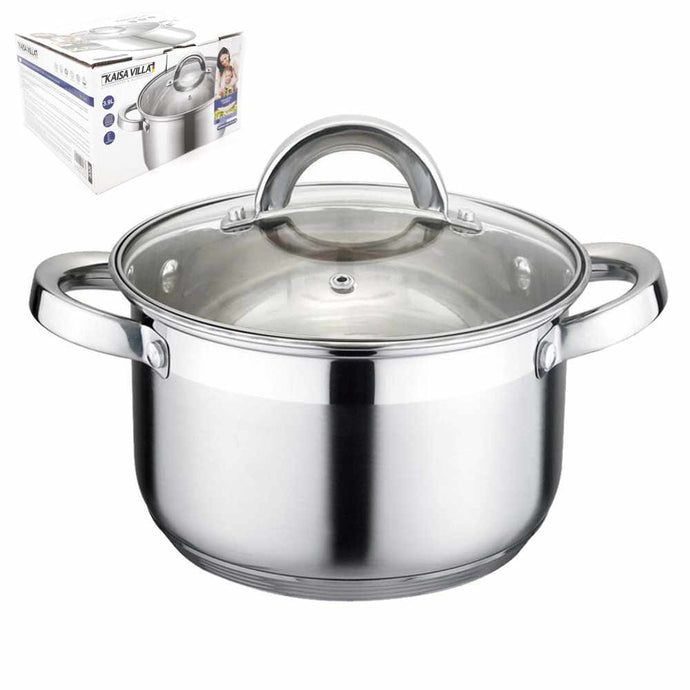 CACEROLA 26CM 7.9 LTS ACERO INOX. TRIPLE FONDO 57915514