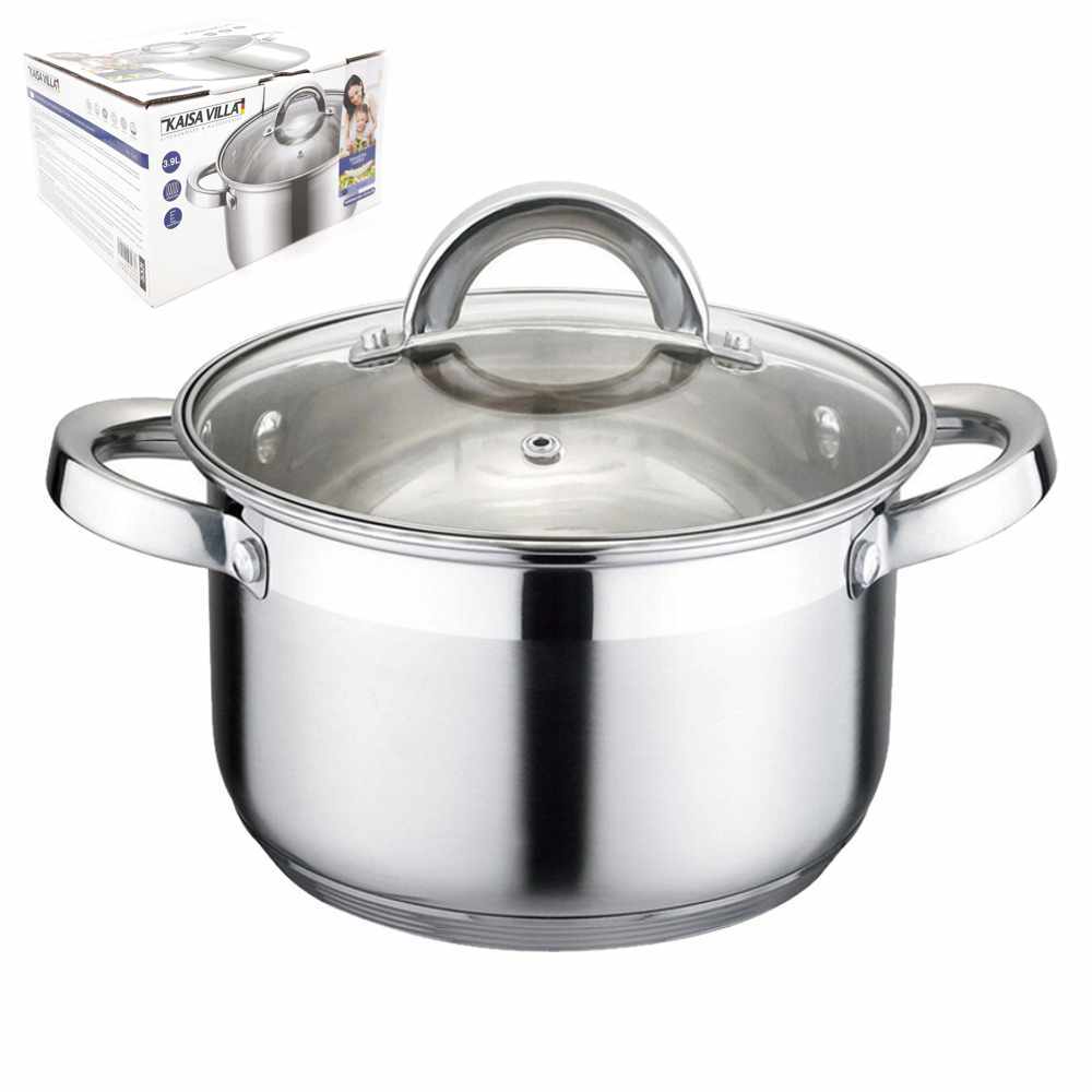 CACEROLA 26CM 7.9 LTS ACERO INOX. TRIPLE FONDO 57915514