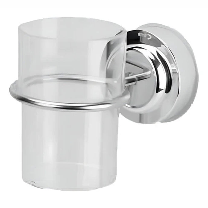 PORTA VASO BAÑO AC INOX CON VENTOSAS 57915664