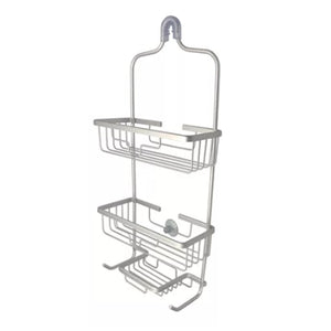 ORGANIZADOR DOBLE CON JABONERA ALUMINIO 57916850