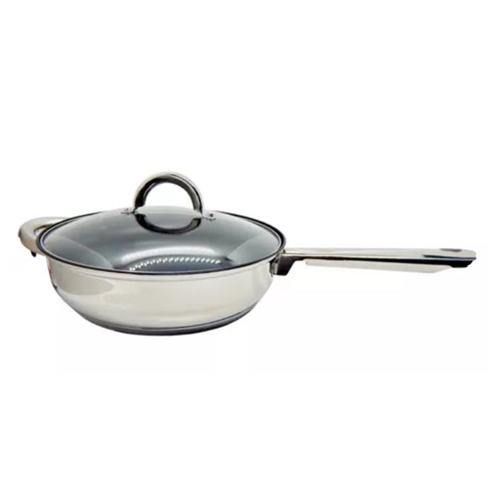 SARTEN 24 CM CON MANGO ACERO INOX 57917490