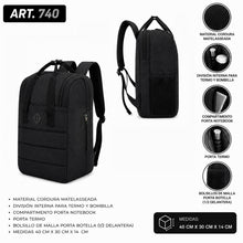 Cargar imagen en el visor de la galería, MOCHILA MATERA PORTANOTEBOOK 740