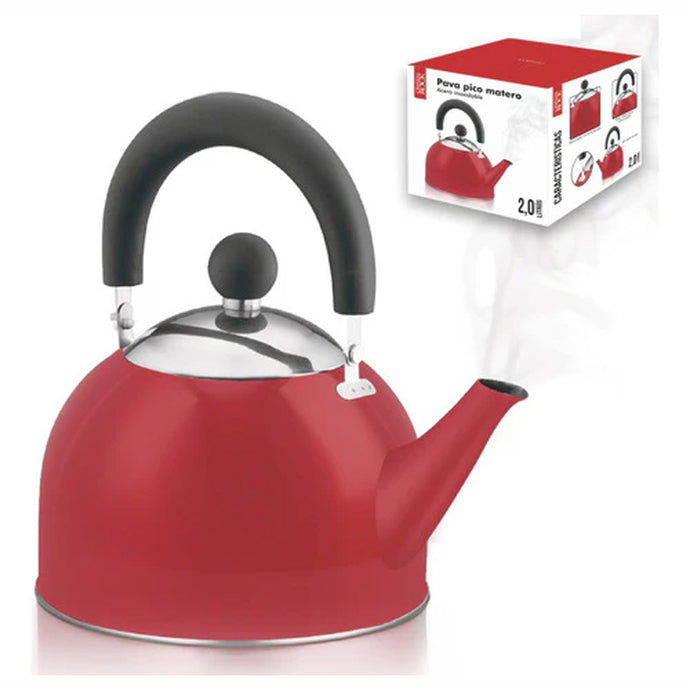 PAVAS ACERO ROJA PICO MATERO 2 LTS 75086020