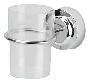 PORTA VASO BAÑO AC INOX CON VENTOSAS 57915664