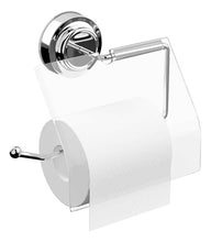 Cargar imagen en el visor de la galería, PORTA ROLLO BAÑO AC  INOX CON VENTOSAS 57915655