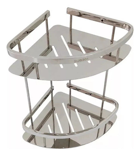 ORGANIZADOR BAÑO ESQUINERO 2 PISOS 57915333