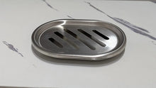 Cargar imagen en el visor de la galería, JABONERA OVAL ACERO INOXIDABLE 57916576
