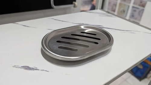JABONERA OVAL ACERO INOXIDABLE 57916576