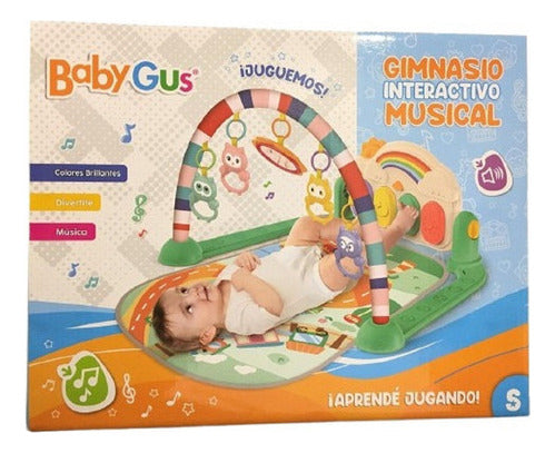 GIMNASIO INTERACTIVO DE ARCOIRIS PARA BEBE 36X9X29 55722