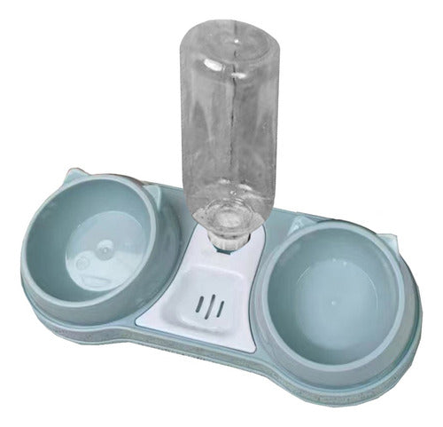 COMEDERO PLASTICO DOBLE CON BEBEDERO 57918010