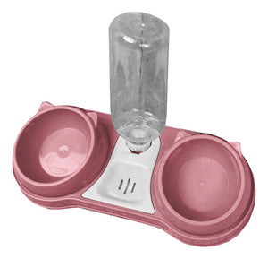 COMEDERO PLASTICO DOBLE CON BEBEDERO 57918010