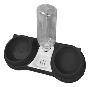 COMEDERO PLASTICO DOBLE CON BEBEDERO 57918010