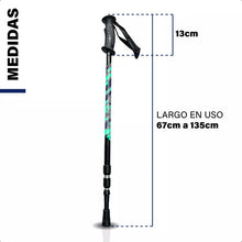Cargar imagen en el visor de la galería, BASTON TREKKING CAMUFLADO BDT06-3