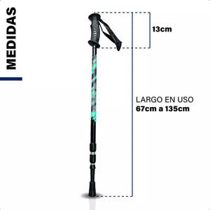 BASTON TREKKING CAMUFLADO BDT06-3