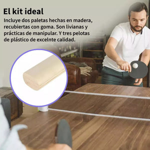 PALETA DE PING PONG ROJO TZPQ
