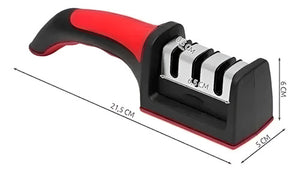 AFILADOR DE CUCHILLOS NEGRO 0760