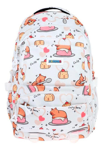 MOCHILA INFANTIL CAPYBARA 17 CAPYMO02