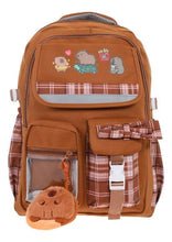 Cargar imagen en el visor de la galería, MOCHILA INFANTIL CAPYBARA 17 CAPYMO08