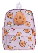 Cargar imagen en el visor de la galería, MOCHILA INFANTIL CAPYBARA 12 CAPYMO20