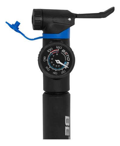 INFLADOR BETO DE MANO DOBLE VALV C/MEDIDOR  CRH-30PG 17313