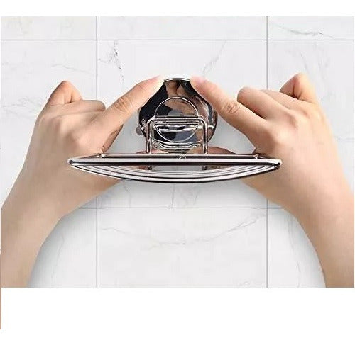 JABONERA AC INOX CON VENTOSAS 57915653
