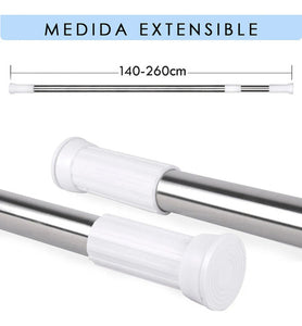 BARRAL PARA CORTINA EXTENSIBLE 140 CM A 260 CM 57916636