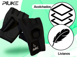 GUANTE GYM NEOPRENE PIUKE 18412B