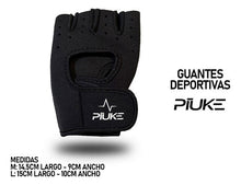 Cargar imagen en el visor de la galería, GUANTE GYM NEOPRENE PIUKE 18412B