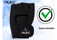 Cargar imagen en el visor de la galería, GUANTE GYM NEOPRENE PIUKE 18412B