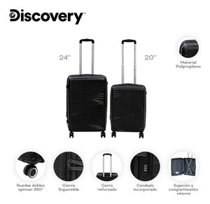 SET VALIJAS PP DISCOVERY 20-24  19184-19185-19186-19187-19188