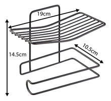 Cargar imagen en el visor de la galería, PORTA PAPEL DE BAÑO NEGRO 57917379