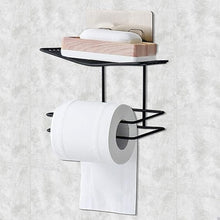 Cargar imagen en el visor de la galería, PORTA PAPEL DE BAÑO NEGRO 57917379