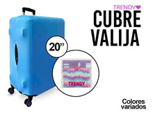 Cargar imagen en el visor de la galería, CUBRE VALIJAS TRENDY 20&quot; 19082