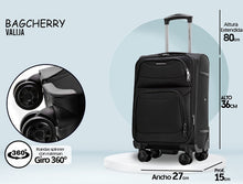 Cargar imagen en el visor de la galería, VALIJA BAGCHERRY CABINA 19&quot; 308-01.2